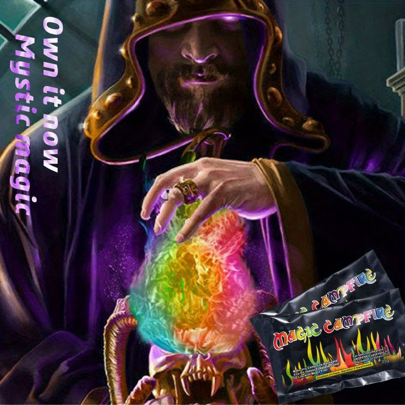 Magic Color Changing Flame Pack is suitable for all kinds of celebrations, campfires, and drag parties (multi-specification)
