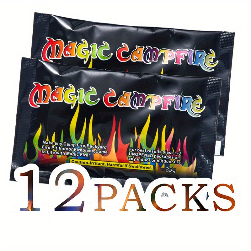 Magic Color Changing Flame Pack is suitable for all kinds of celebrations, campfires, and drag parties (multi-specification)
