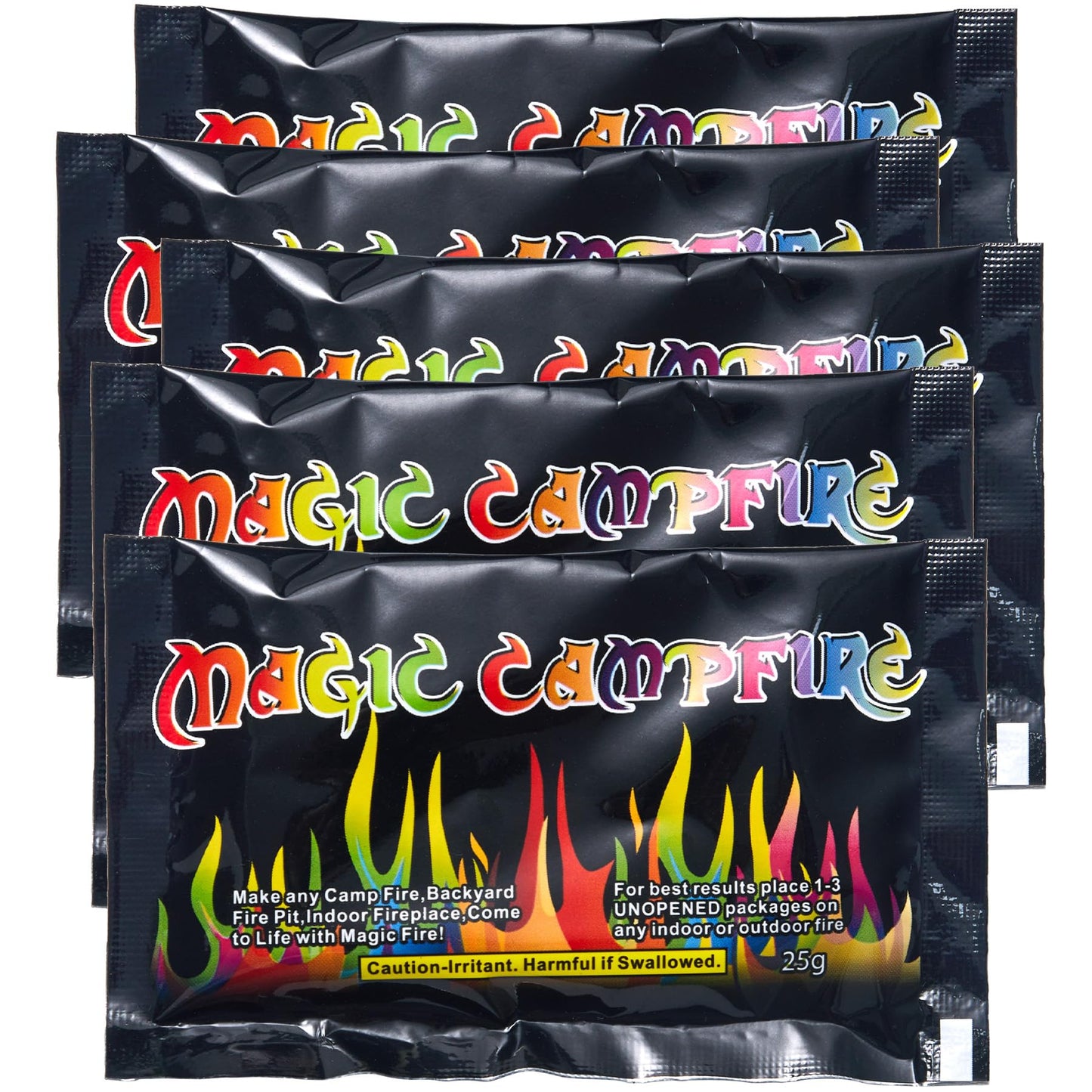 HGD Fire Color Changing Packets Fire Pit, Fire Color Packets,Magical Color Fire Packets, Bonfire Color Changing Packets, Campfire Color Flame Packets for Kids & Adults
